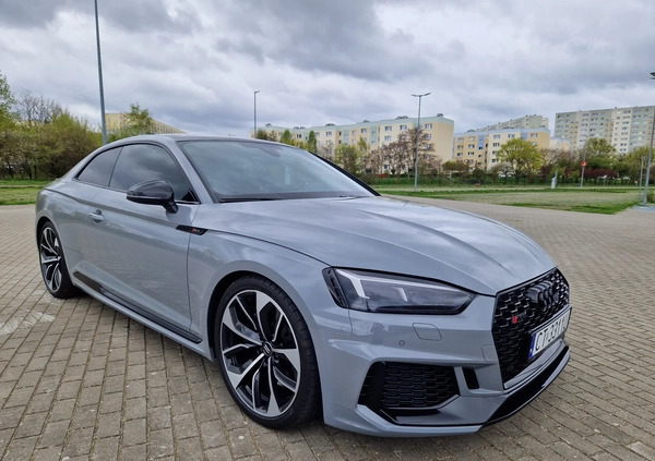 Audi RS5 cena 239000 przebieg: 72000, rok produkcji 2018 z Gdańsk małe 781